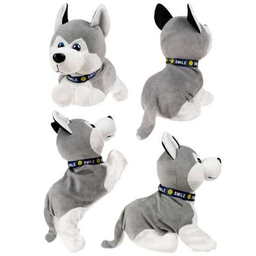 Interaktív játék husky kutya, mozog és ugat