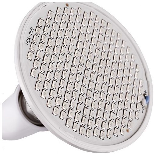 200 LED -es lámpa a növények növekedéséhez (Malatec)