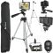 Tripod állvány bluetooth-os távirányítóval