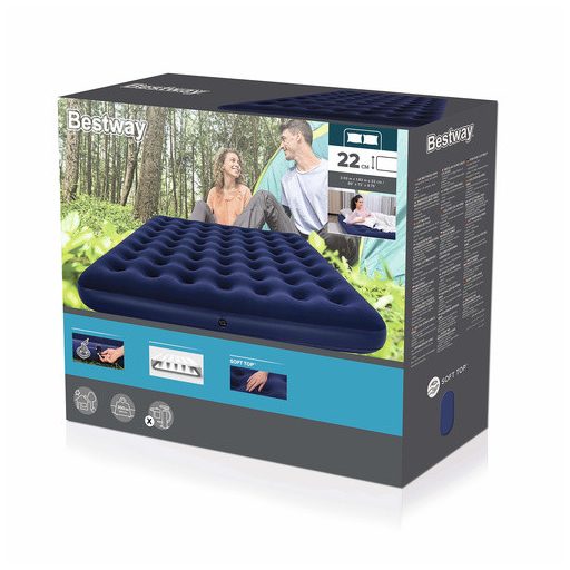 Két személyes felfújható matrac  203x183x22cm (Bestway)