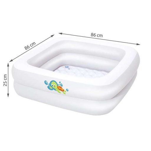 Bestway felfújható medence 86 x 86 x 25 cm