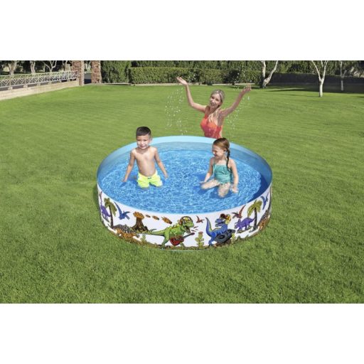 Merevfalú gyerekmedence (183x38cm) - Bestway