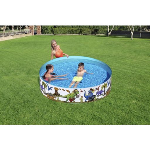 Merevfalú gyerekmedence (183x38cm) - Bestway