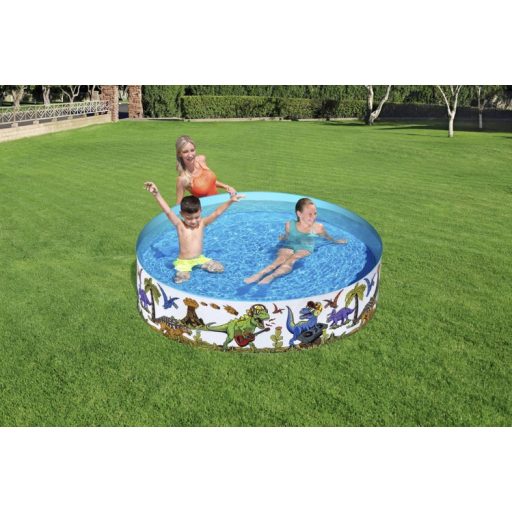 Merevfalú gyerekmedence (183x38cm) - Bestway