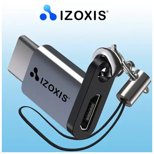 USB-C és MicroUSB (2.0) átalakító adapter - Izoxis