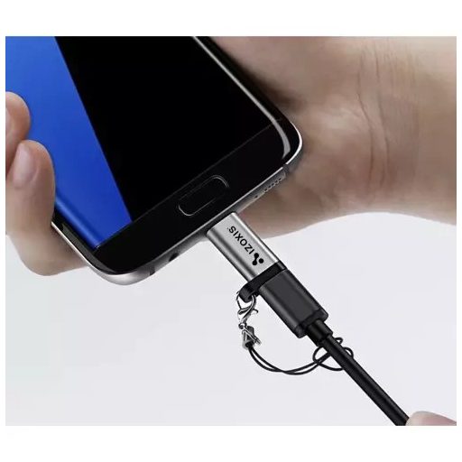 USB-C és MicroUSB (2.0) átalakító adapter - Izoxis