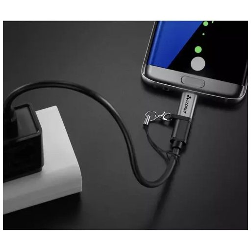 USB-C és MicroUSB (2.0) átalakító adapter - Izoxis