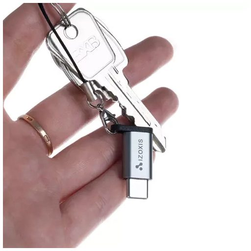USB-C és MicroUSB (2.0) átalakító adapter - Izoxis