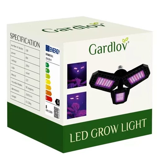 LED lámpa növények növekedéséhez