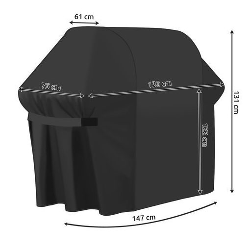 Kaminer Kerti grillhuzat 147x61x122 cm