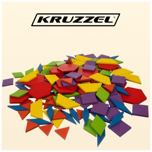 Oktatási puzzle - geometriai figurák