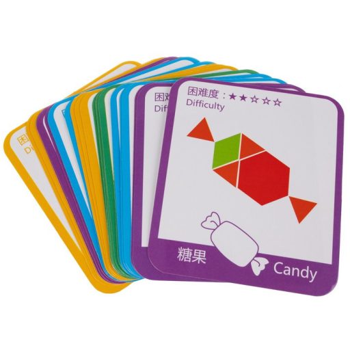 Oktatási puzzle - geometriai figurák