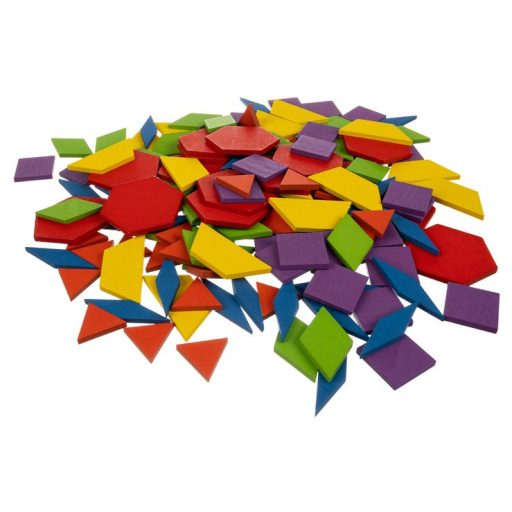 Oktatási puzzle - geometriai figurák