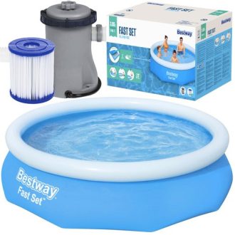   BESTWAY 57270 Kerti medence szivattyúval 305x76cm - bővíthető