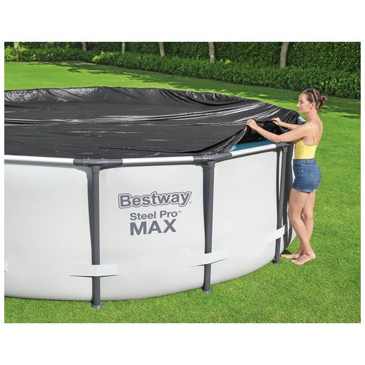 Bestway 58036 medence takaró 305cm - védőborítás, medencefedő, medencetakaró