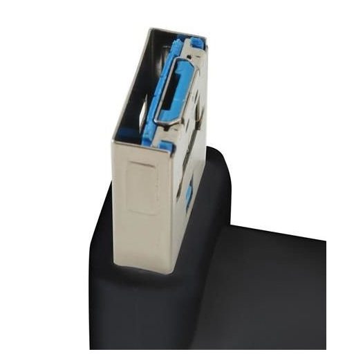Fekete micro USB ventilátor