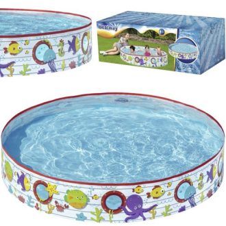   Gyermek medence 152x25cm BESTWAY 55029, kerti játék, családi szórakozás, nyári vízi móka, gyermekmedence online vásárlás