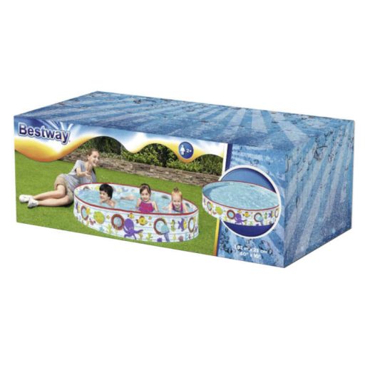 Gyermek medence 152x25cm BESTWAY 55029, kerti játék, családi szórakozás, nyári vízi móka, gyermekmedence online vásárlás