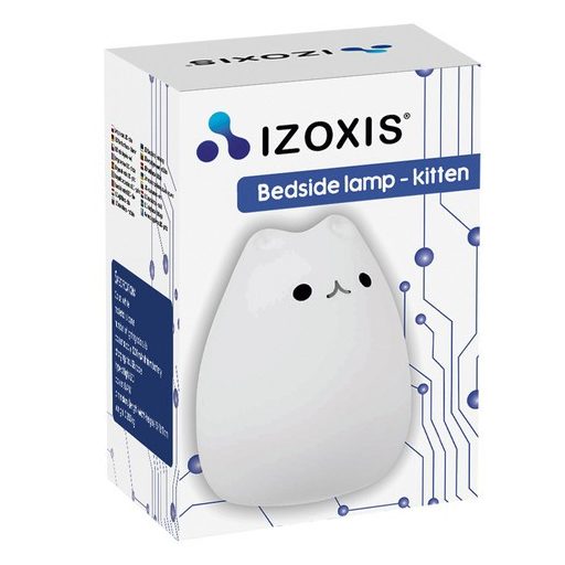 LED éjszakai lámpa - cica, gyerek lámpa, éjszakai fény, gyerekszoba dekoráció, alvás segítő, gyermek lámpa