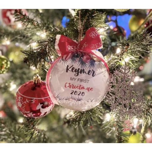 Átlátszó gömbdíszek 10 cm – 5 darabos Ruhhy 22276 készlet