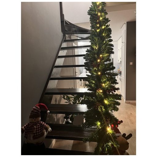 Karácsonyi girland 2,7 m LED fényekkel Ruhhy 22322