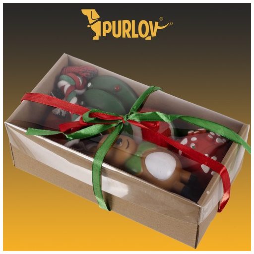 Karácsonyi ajándék kutyáknak – Purlov játékok 22637