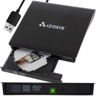 Külső meghajtó és CD-író Izoxis 24351