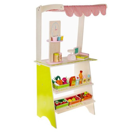 Fából készült stand kiegészítőkkel Kruzzel 24888
