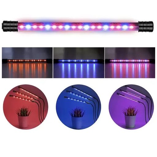 20 LED-es lámpa 3 darabhoz növények növekedéséhez Gardlov 19242