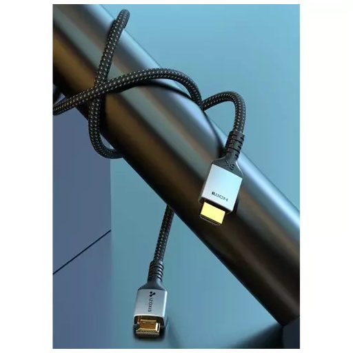 8K felbontású HDMI kábel 2 méteres hosszban