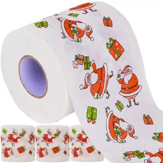 Karácsonyi wc papír - 4 db. 20353