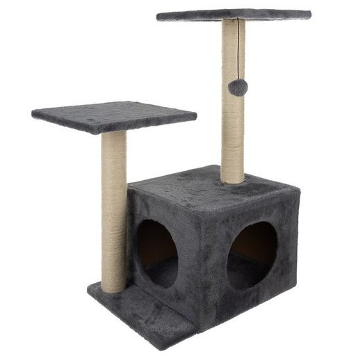 Macskafánk 71cm szürke Purlov 21712