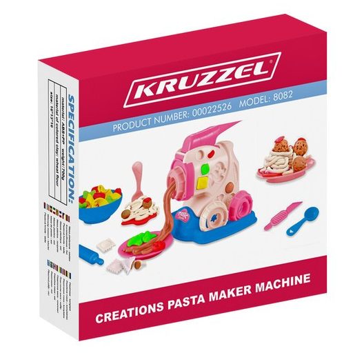 Műanyag gyurma - Kruzzel 22526 készlet