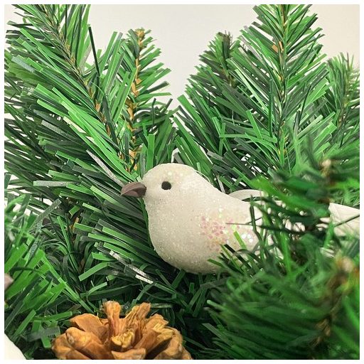 Karácsonyfa díszmadarak 2 db - Ruhhy 22338