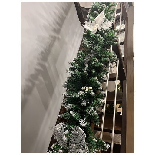 Havas karácsonyfa girland 2,7m HQ Ruhhy 22326