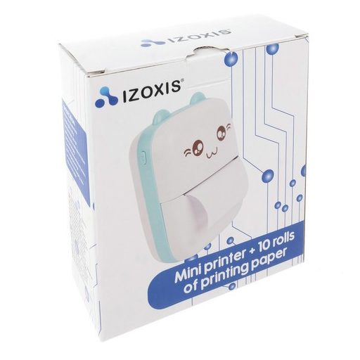 Mini fotónyomtató - hordozható, Izoxis 22272