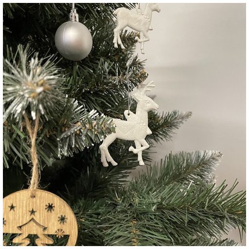 Karácsonyi díszek - rénszarvas 9 db-os készlet. Ruhhy 22517