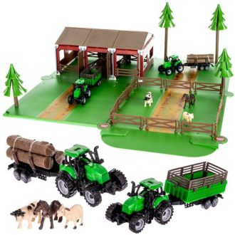 Állatos farm játékautókkal 22404