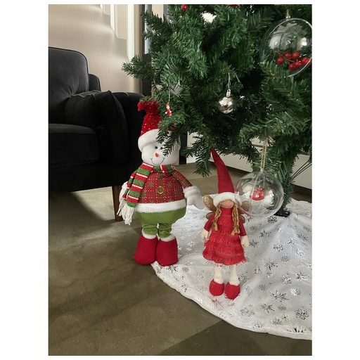 Karácsonyi hóember - teleszkópos 95cm Ruhhy 22331