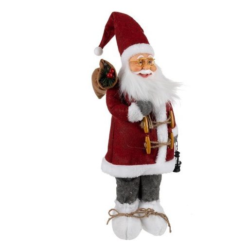 Mikulás - Karácsonyi díszfigura 60cm Ruhhy 22354