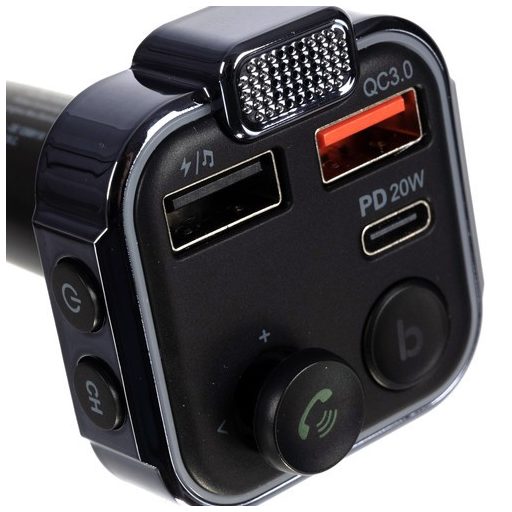 Autós FM Bluetooth adó/töltő - Xtrobb 22355