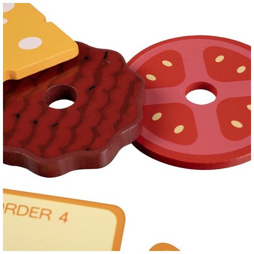 Fa hamburger készlet 22673 - Kruzzel