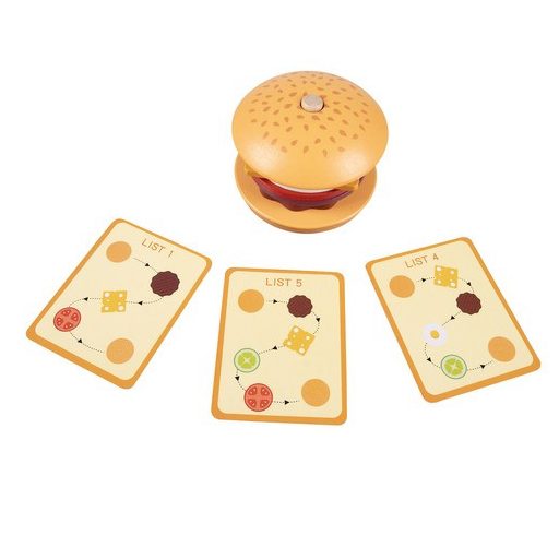 Fa hamburger készlet 22673 - Kruzzel