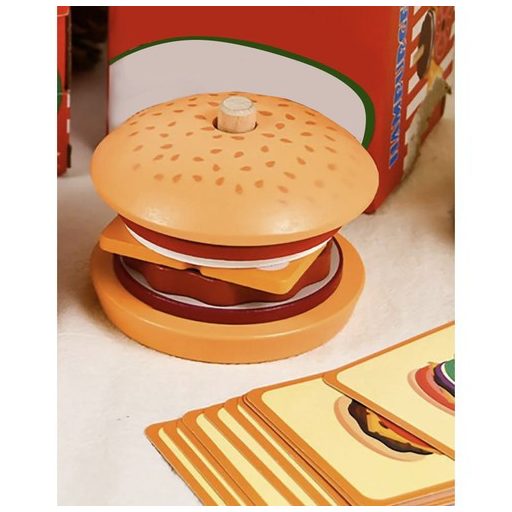 Fa hamburger készlet 22673 - Kruzzel