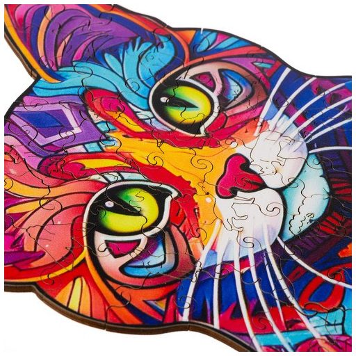 Fa kirakó - Kruzzel 22878 kirakó, puzzle, fa játék, logikai játék, 1000 darabos kirakó, gyerek játék, kreatív játék