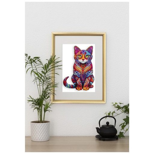 Fa kirakó - Kruzzel 22878 kirakó, puzzle, fa játék, logikai játék, 1000 darabos kirakó, gyerek játék, kreatív játék