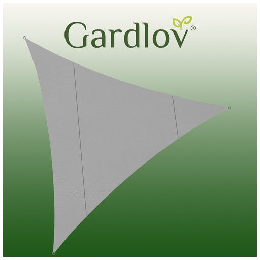 Árnyékoló vitorla 4x4x4m - szürke Gardlov 23141