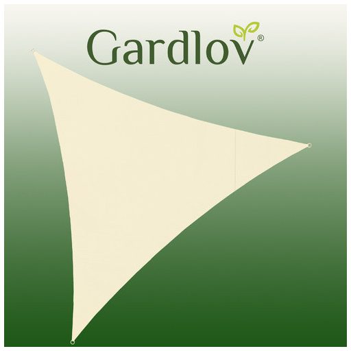 Színvédő vitorla 3x3x3 bézs színű Gardlov 23146