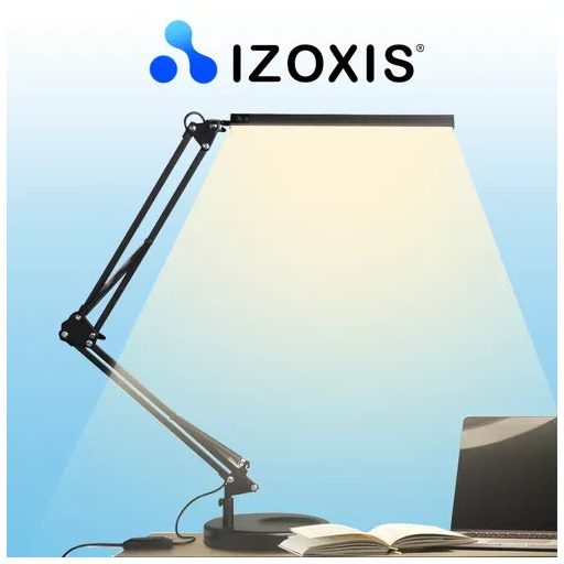 2 az 1-ben Izoxis 23503 íróasztali lámpa