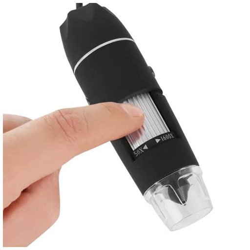 Digitális USB mikroszkóp 1600x nagyítással 23762 - mikroszkóp, digitális, nagyítás, USB, 1600x, 23762